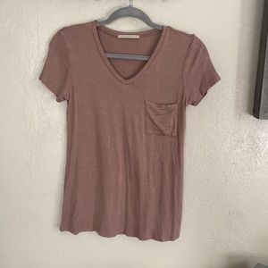 Brown tee